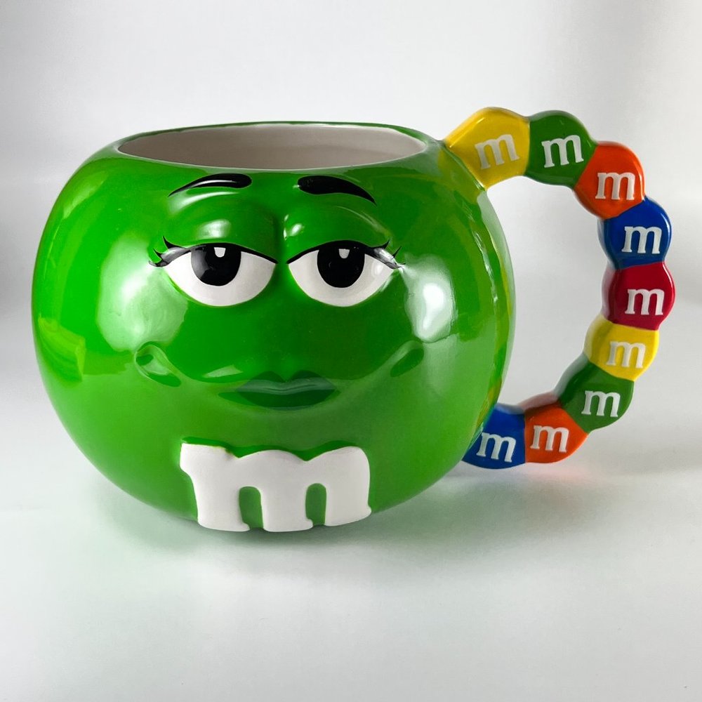 Mars Green M M Oversized Coffee Cup Mug Ceramic Replacement Galerie Souvenir 3D